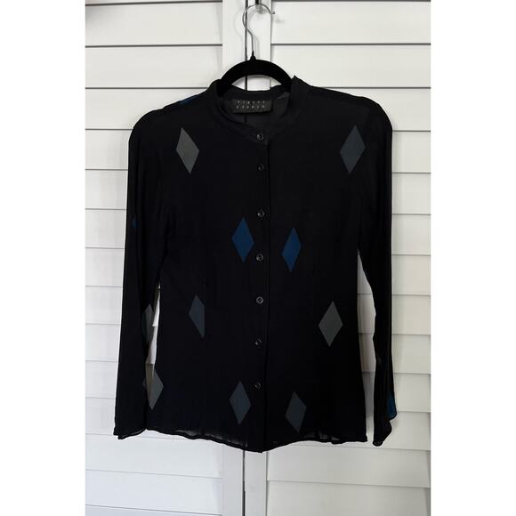 Vintage Finity Studio Silk Blouse - Picture 8 of 9